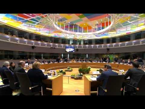 Roundtable of the EU Council summit in Brussels