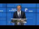 EU's Tusk: Anything is possible before April 12 Brexit day