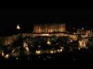 The Acropolis in Athens goes dark for Earth Hour - Label : AFPTV - First images - Category : News