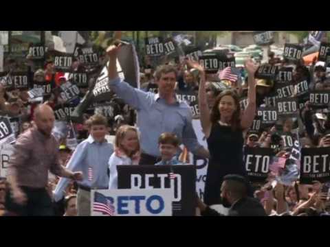 Beto O'Rourke receives warm welcome at hometown kickoff rally