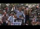 Beto O'Rourke receives warm welcome at hometown kickoff rally
