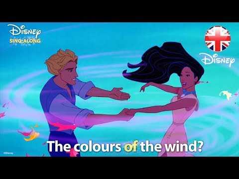 DISNEY SING-ALONGS | Colours Of The Wind - Pocahontas Lyric Video | Official Disney UK