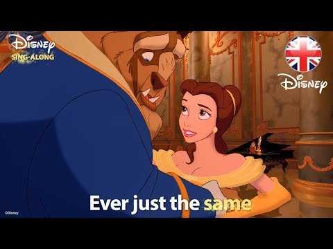 DISNEY SING-ALONGS | Tale As Old As Time -  Beauty And The Beast Lyric Video! | Official Disney UK