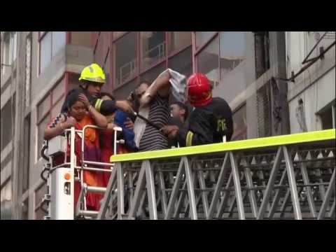 Bangladesh high-rise building fire kills at least 19 people and injures 73