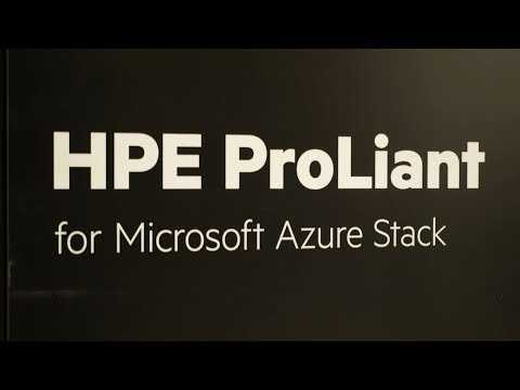 High Availability for HPE ProLiant for Microsoft Azure Stack