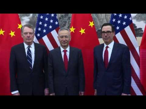 US-China trade talks resume in Beijing