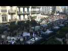 Algerian teachers, students protest against Bouteflika - Label : AFPTV - First images - Category : News