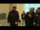 Bernard Tapie arrives for fourth day of trial - Label : AFPTV - First images - Category : News