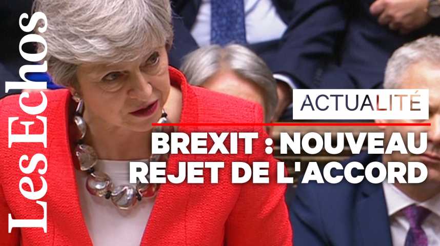 Illustration pour la vidéo Brexit : Theresa May appelle à « des choix auxquels il faut maintenant faire face »