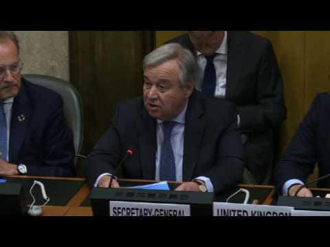 Global arms control architecture 'collapsing': Guterres