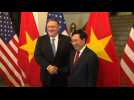 Mike Pompeo meets Vietnamese Foreign Minister in Hanoi