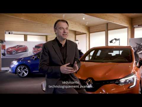 The new Renault CLIO V presented by Laurens Van den Ancker