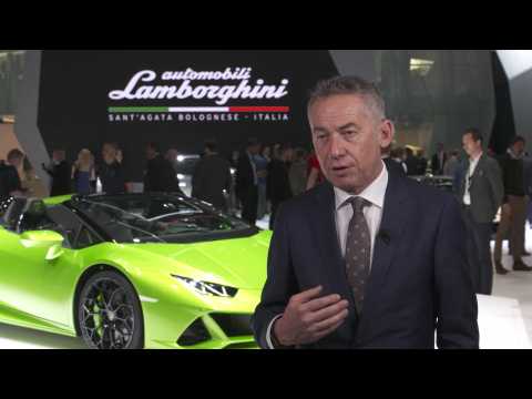 Maurizio Reggiani introduces the Lamborghini Huracán EVO Spyder and Aventador SVJ Roadster