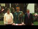 Philippines president Duterte welcomes Malaysian PM