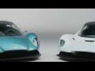 Aston Martin Vanquish Vision Concept and AM-RB 003 Design in studio