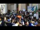Algerians protest against Bouteflika in the capital Algiers