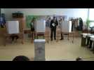 Maros Sefcovic votes in presidential election in Slovakia