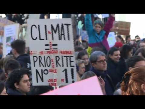 Paris joins world climate protests