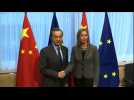 Top EU diplomat Mogherini meets Chinese Foreign minister