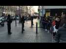 Police set up perimeter after Marseille knife attack - Label : AFPTV - First images - Category : News