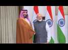 Saudi Crown Prince holds talks with India's Modi