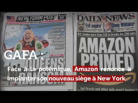 GAFA : Face à la polémique, Amazon renonce à implanter son nouveau siège à New York