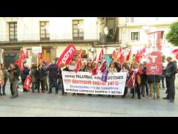 Huelga indefinida de trabajadores de limpieza de la C.Valenciana