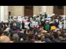 Algerians hold demonstrations in the capital Algiers