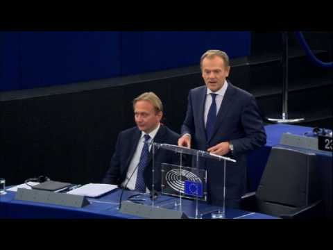 Tusk urges EU not to 'betray' British pro-Europe voters