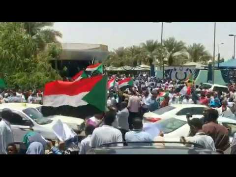 Sudanese participate in second day of general strike in Khartoum