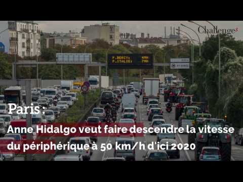 Anne Hidalgo veut baisser la vitesse de 70 à 50 km/h sur le périphérique