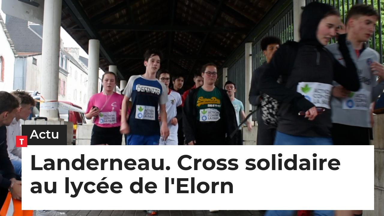 Landerneau. Lycée de l'Elorn : 265 élèves courent pour les Tchadiens (Le Télégramme)