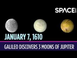 OTD in Space – January 7: Galileo Discovers 3 Moons of Jupiter