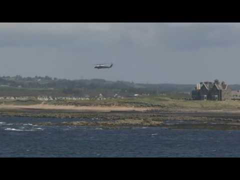 Ireland: helicopters leave hotel as Trump travels home