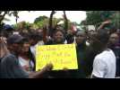 Mass protests in Monrovia, Liberia, over inflation and corruption - Label : AFPTV - First images - Category : News