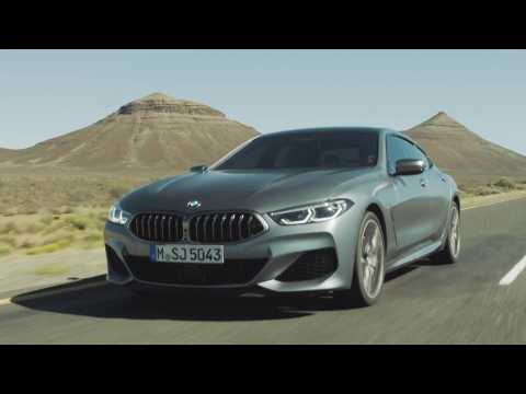 The new BMW 8 Series Gran Coupe Driving Video