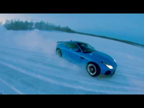 At -40 degrees Nelson Piquet creates something unique with Jaguar  F-type SVR, XE Project 8 and I-Pace eTrophy