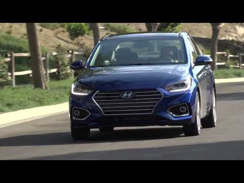 2020 Hyundai Accent Driving Video