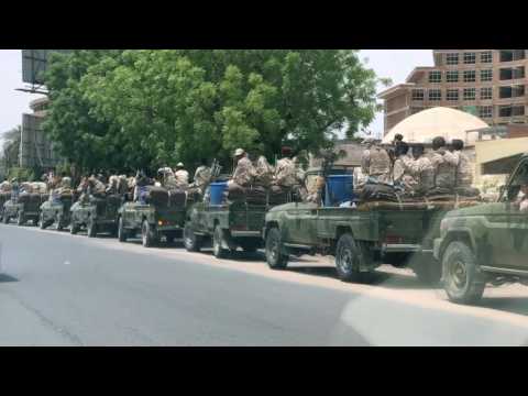 Military vehicles patrol as generals, protesters agree to talk