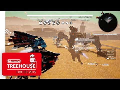 DAEMON X MACHINA Gameplay Pt. 2 - Nintendo Treehouse: Live | E3 2019
