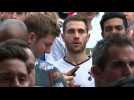 Football/Champions League: Tottenham fans watch the final - Label : AFPTV - First images - Category : Sport