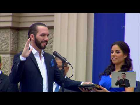 President-elect Nayib Bukele assumes the presidency of El Salvador