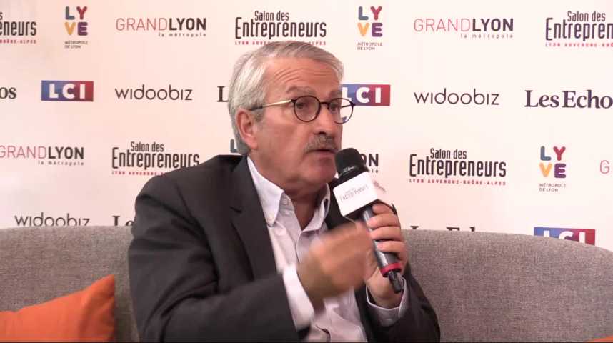 Illustration pour la vidéo François HUREL, Président, Union des Auto-Entrepreneurs et des Travailleurs Indépendants