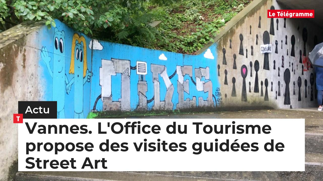 Vannes. L'Office du Tourisme propose des visites guidées de Street Art (Le Télégramme)