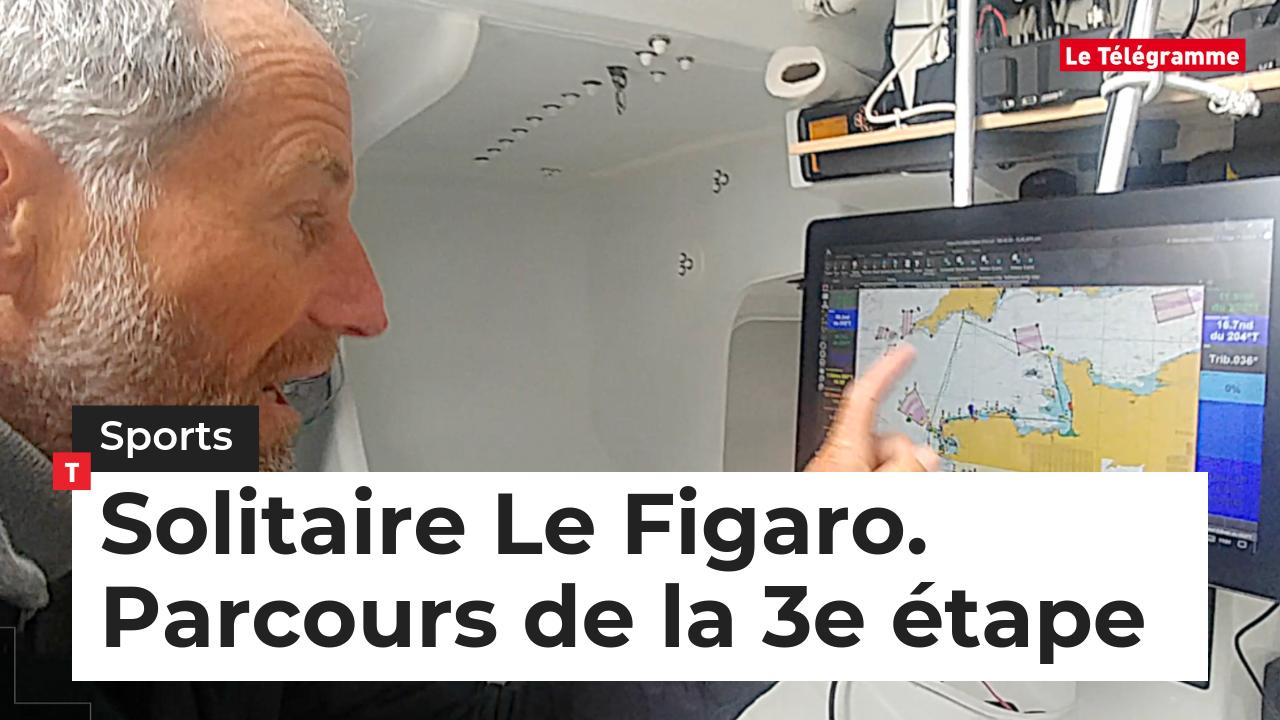 Voile. Solitaire Urgo - Le Figaro. Le parcours de la 3e étape vu par Michel Desjoyeaux (Le Télégramme)