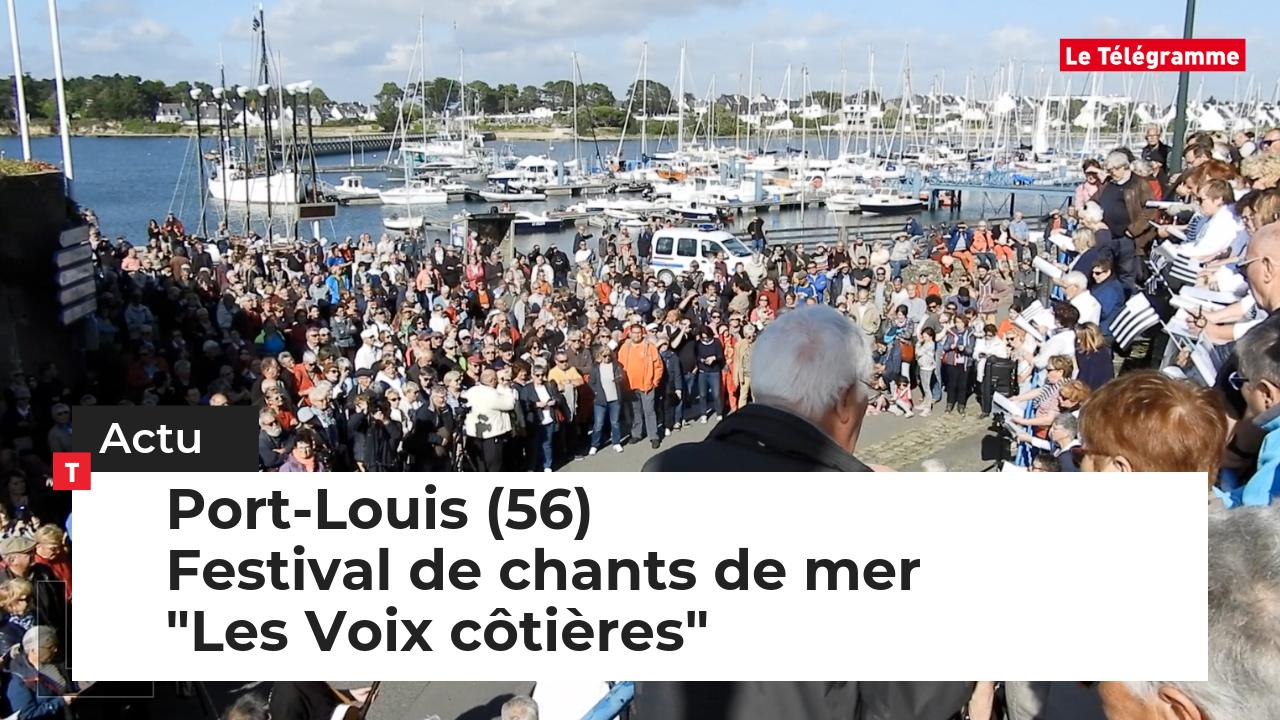 Port-Louis (56). Festival de chants de mer "Les Voix côtières" (Le Télégramme)