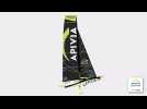 Apivia, le futur Imoca de Charlie Dalin