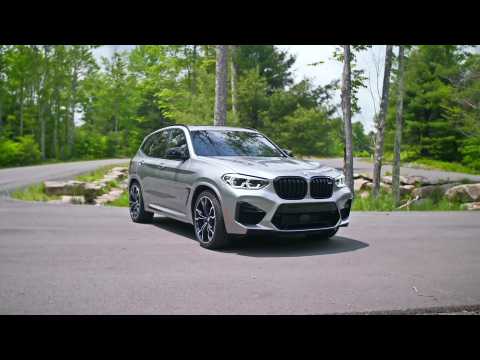 The new BMW X3 M Design Exterior in New York, USA