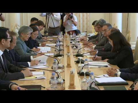Russia's Lavrov meets with South Korea's Kang Kyung-wha