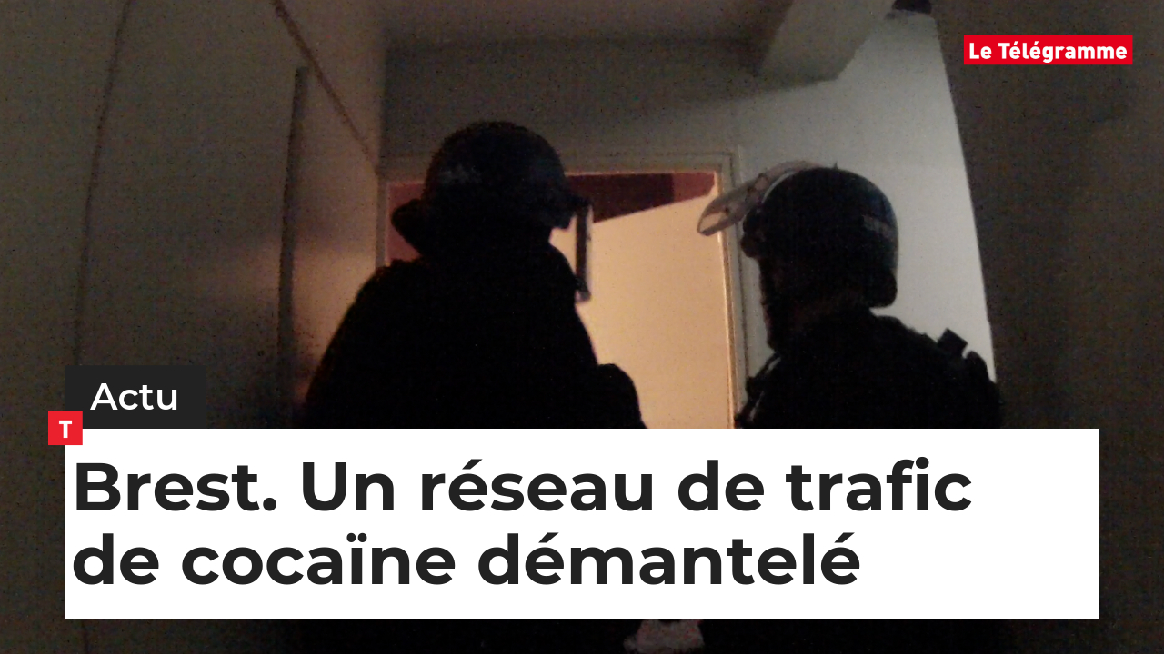 Brest. ​Un réseau de trafic de cocaïne démantelé (Le Télégramme)